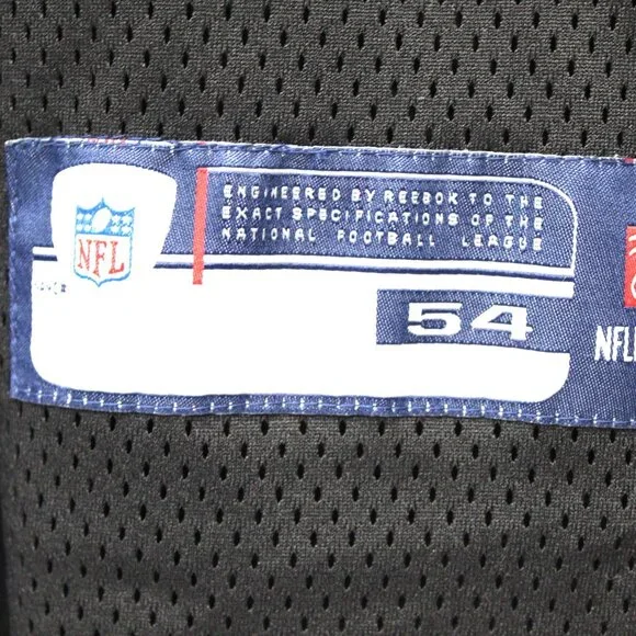 Reebok Pittsburgh Steelers Nate Washington Jersey Mens Sz 54 Black Mesh Football - Picture 3 of 6